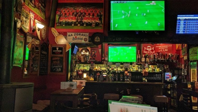 Sportsbar the duke pub in Wenen